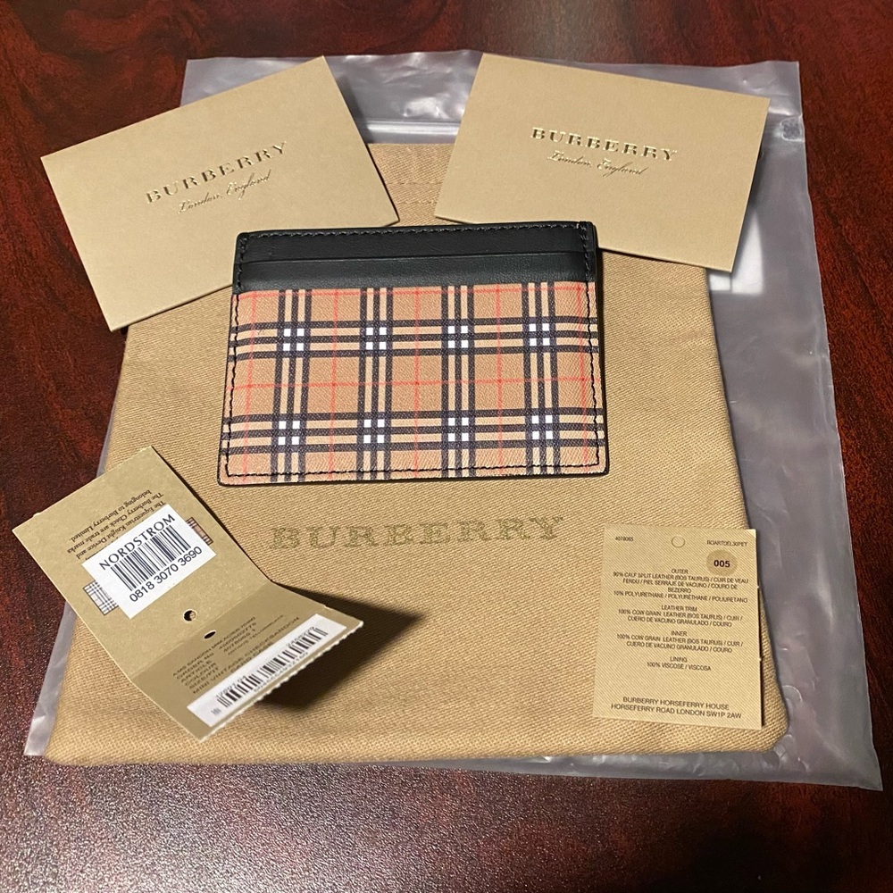 Burberry Charles card holder wallet